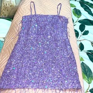 Retrofete Star Heather Dress Lilac/with Stars